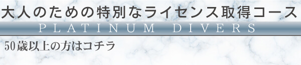 プラチナダイバーコース