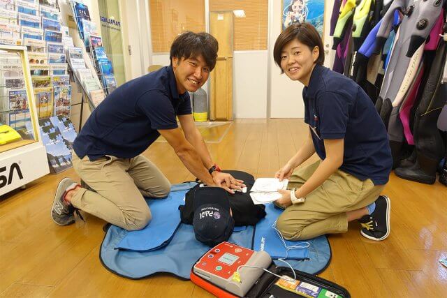 ＥＦＲコース受講中の写真