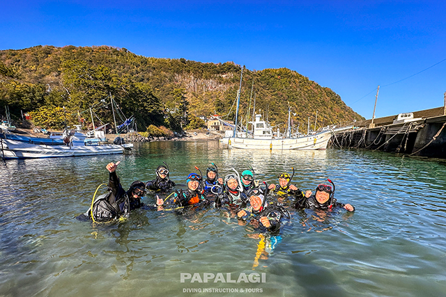 すでにダイバーの方も大歓迎！
