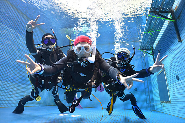 余裕がでてきたら水深5mへ