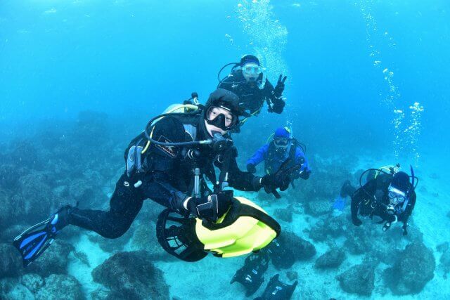 水中スクーター