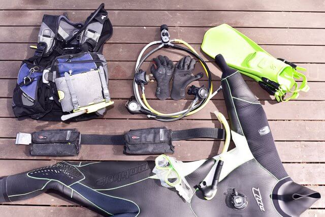 インストラクター使用器材