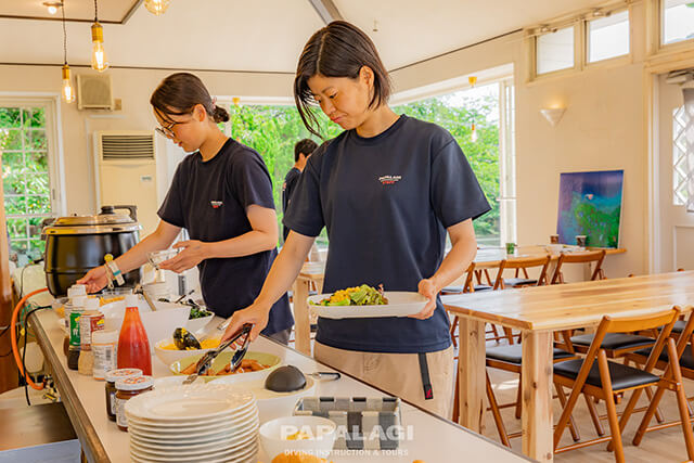 guest house Alohana 食事