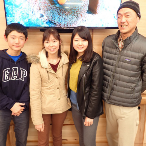 戸澤 慎吾 様、直美 様、美香 様、俊太 様