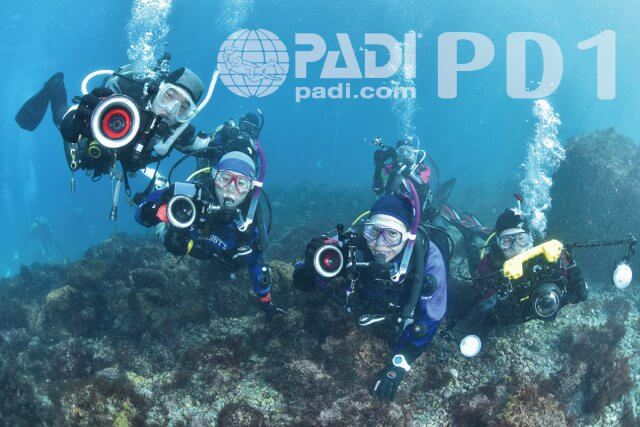 PADIデジタル・アンダーウォーター・フォトグラファー・スペシャルティー
