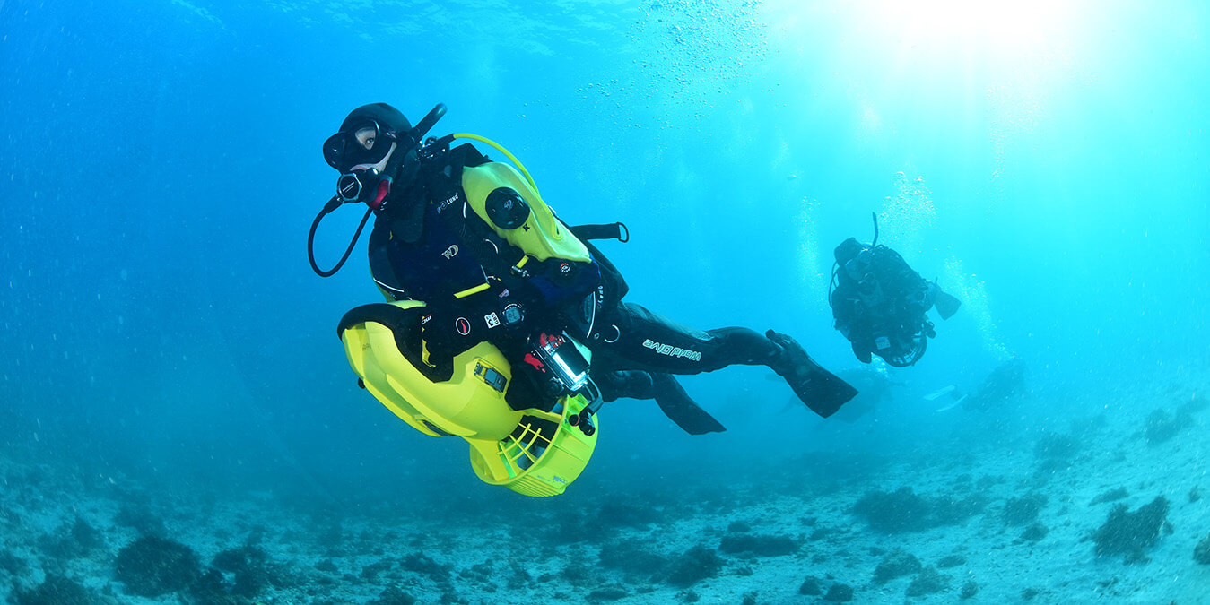 PADI水中スクーター・SP